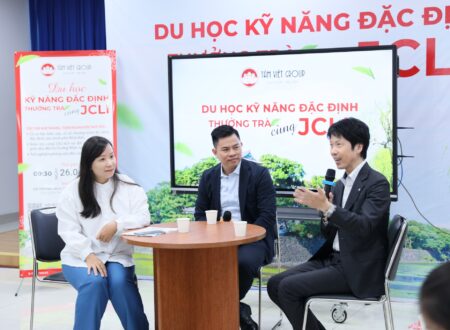 Tiệc trà: Du học Kỹ năng đặc định - Thưởng trà cùng JCLI 11 cô Giang