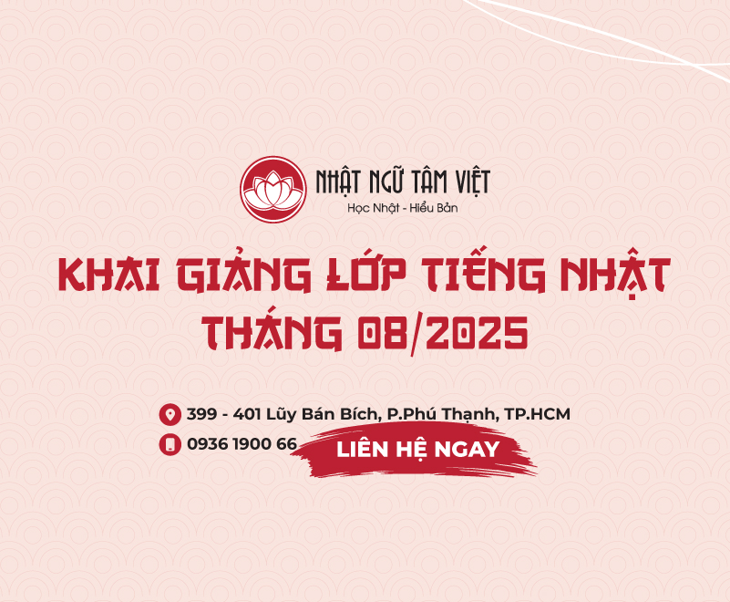 nhat ngu tam viet khai giang tieng nhat jlpt thang 8