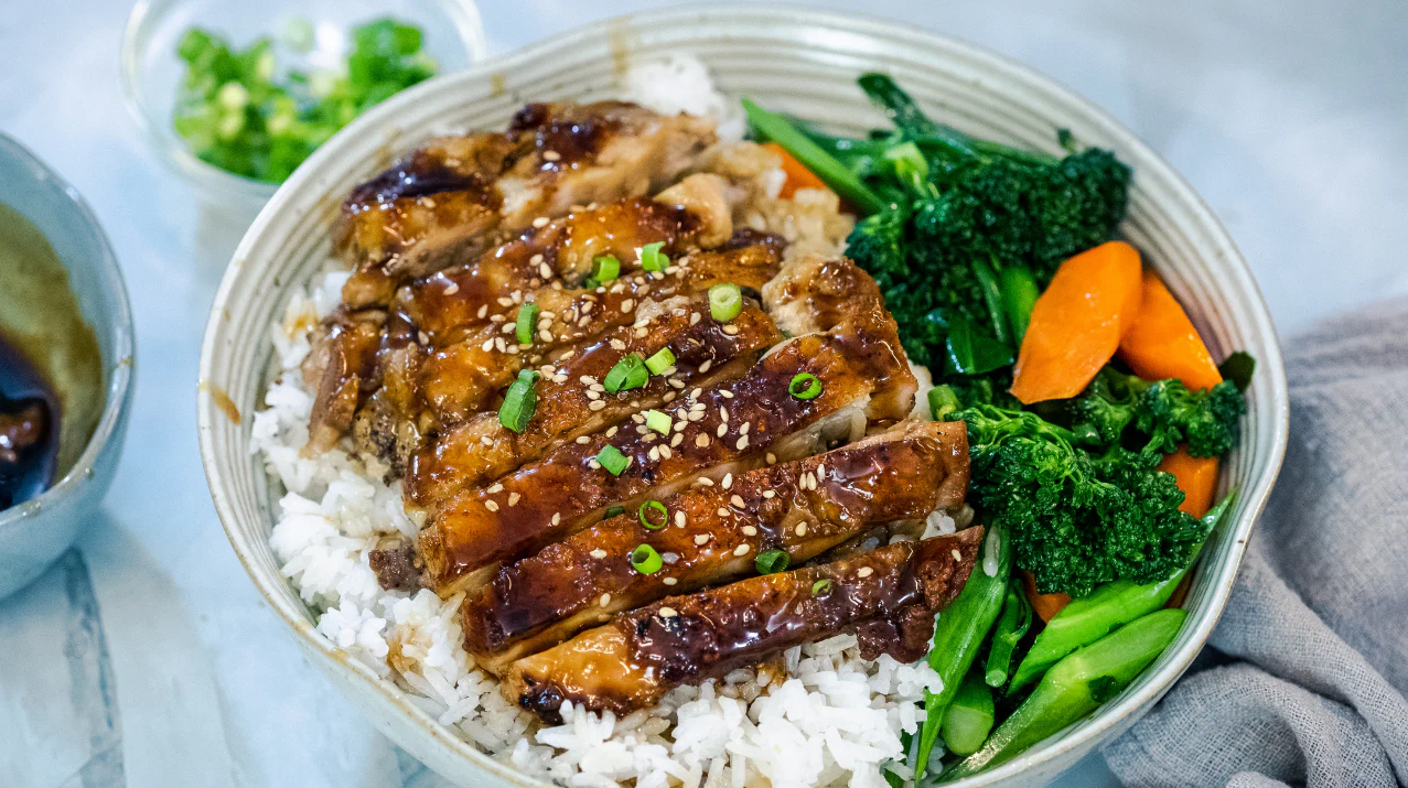 cơm gà teriyaki